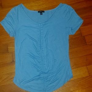 Cropped adjustable shirt